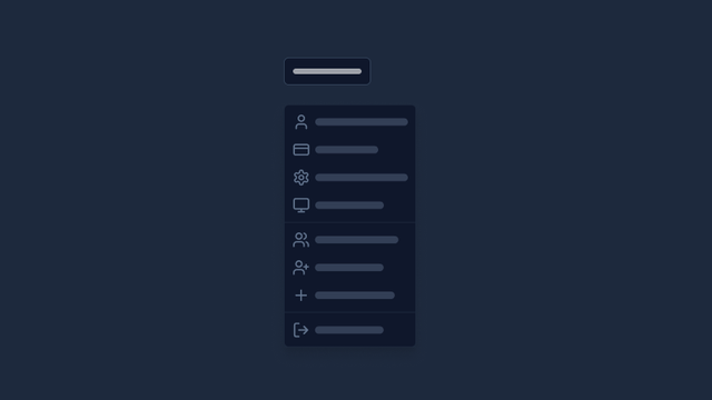 DropdownMenu preview